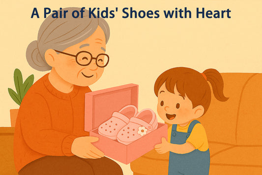 A Pair of Kids' Shoes with Heart: The Silicone Clogs That Carry Grandma’s Love