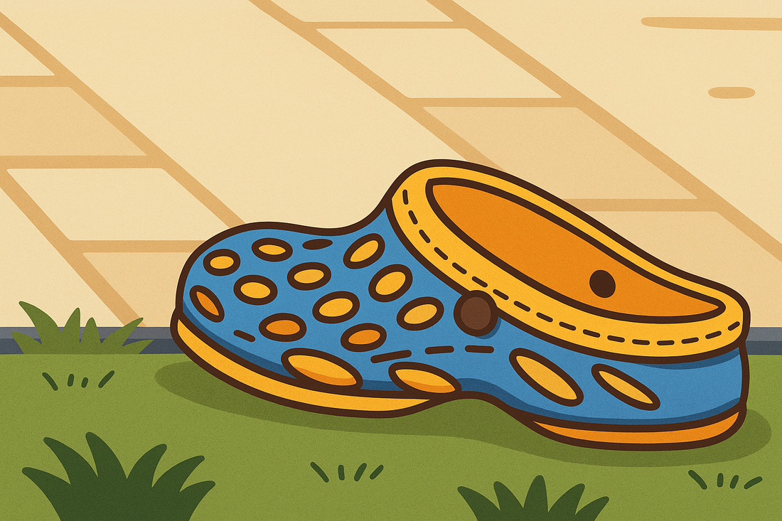 Don't leave your Crocs in the car on a hot summer day!