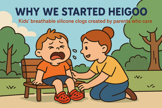 Why We Started HEIGOO: A Parent’s Frustration Sparked a Better Shoe