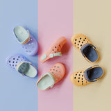 HEIGOO Kids Silicone Clogs – Non-Slip, Safe, Soft & Comfy – Pink