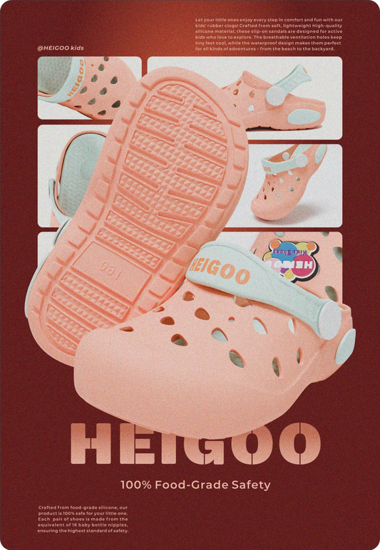 pink childrens garden clogs