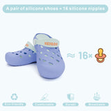 heigoo silicone clogs vs EVA clogs
