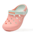 HEIGOO Kids Silicone Clogs – Non-Slip, Safe, Soft & Comfy – Pink