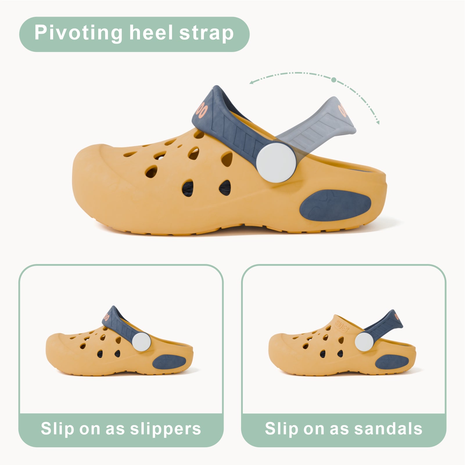 slippers and sandals